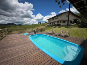 Chales Campestre com Piscina